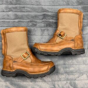 Danner Sharptail Snake Boots Mens 9 Brown Gore-Tex Waterproof Leather 44302